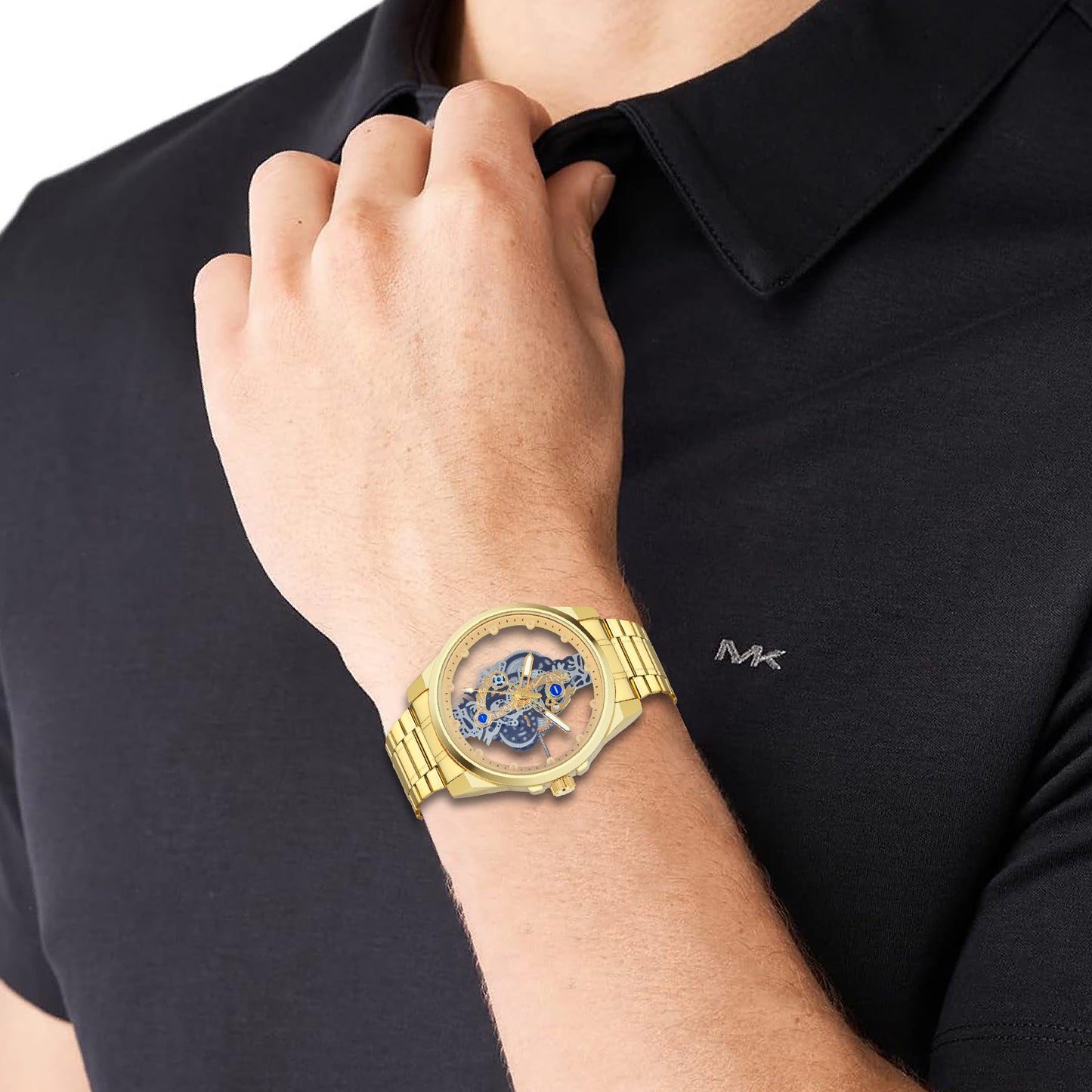 MATRIX Forest Skeleton Analog Watch for Men & Boys