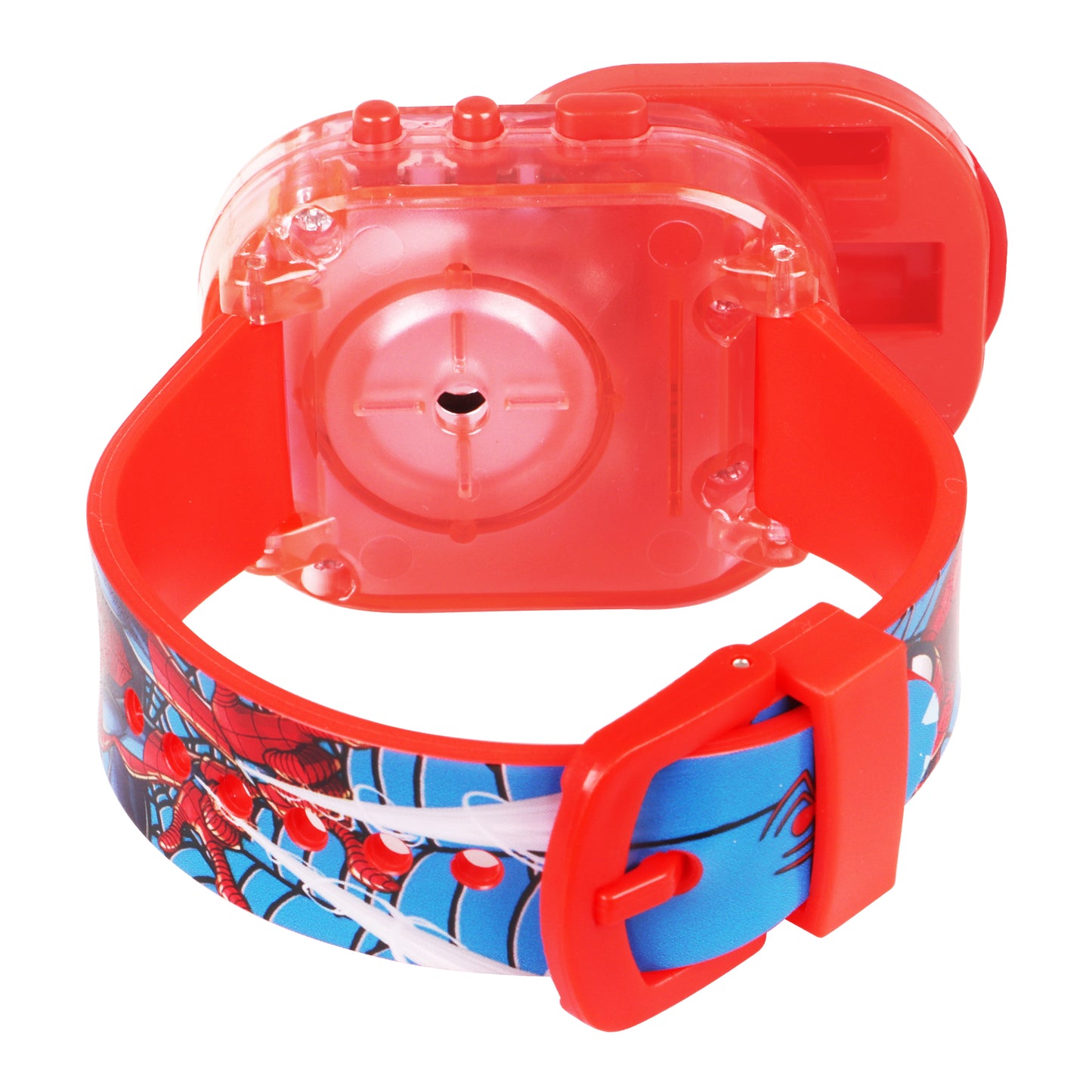 Matrix Premium Edition Spiderman 3D Face Light Digital Watch for Kids
