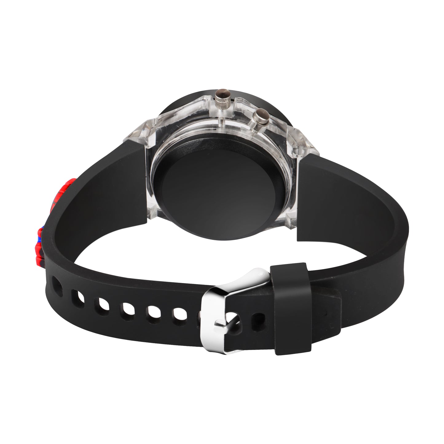 Matrix Analog 3D Spiderman On Strap Analog & Lights Watch For Kids