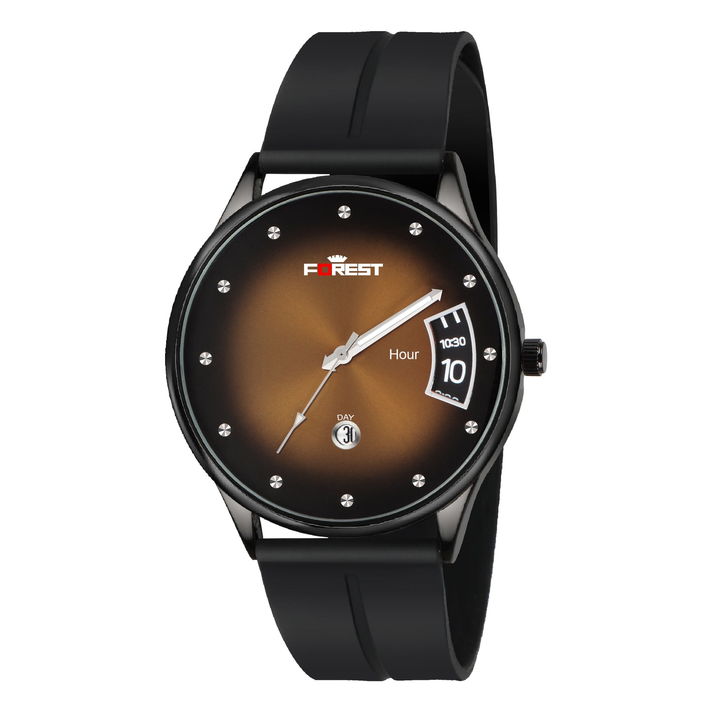 Matrix x Forest Edition Dual Tone Unique Hour Analog Watch For Men