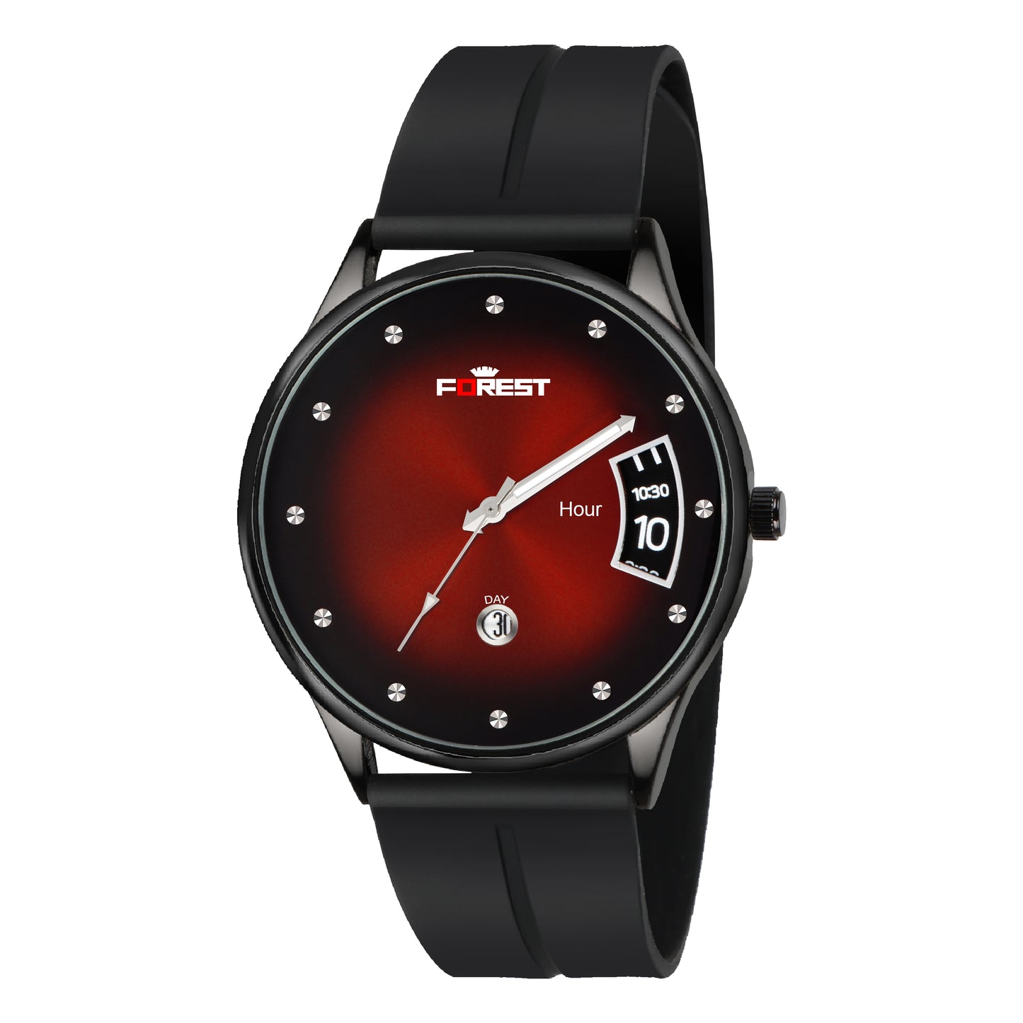 Matrix x Forest Edition Dual Tone Unique Hour Analog Watch For Men