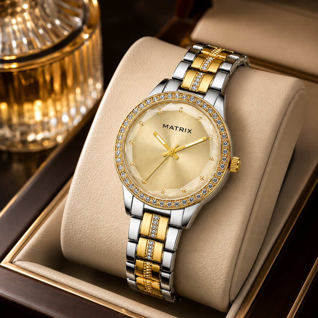 Matrix BELLA Collection Women's Analog Wrist Watch