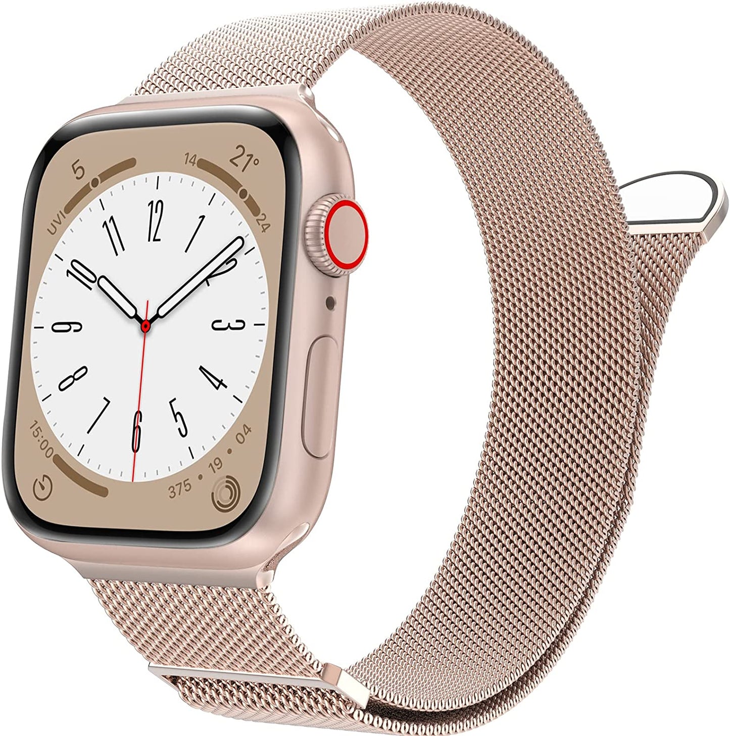 Matrix Accessorize 22MM Mesh Chain with Magnet Lock (Gold Mesh)