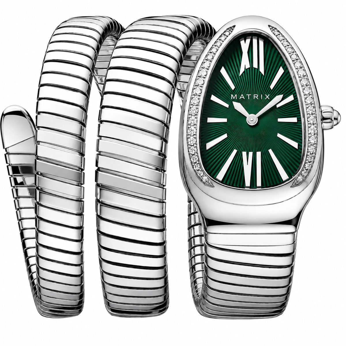 Matrix AURELLE Flexible Wrap Bracelet Strap Analog Watch For Women