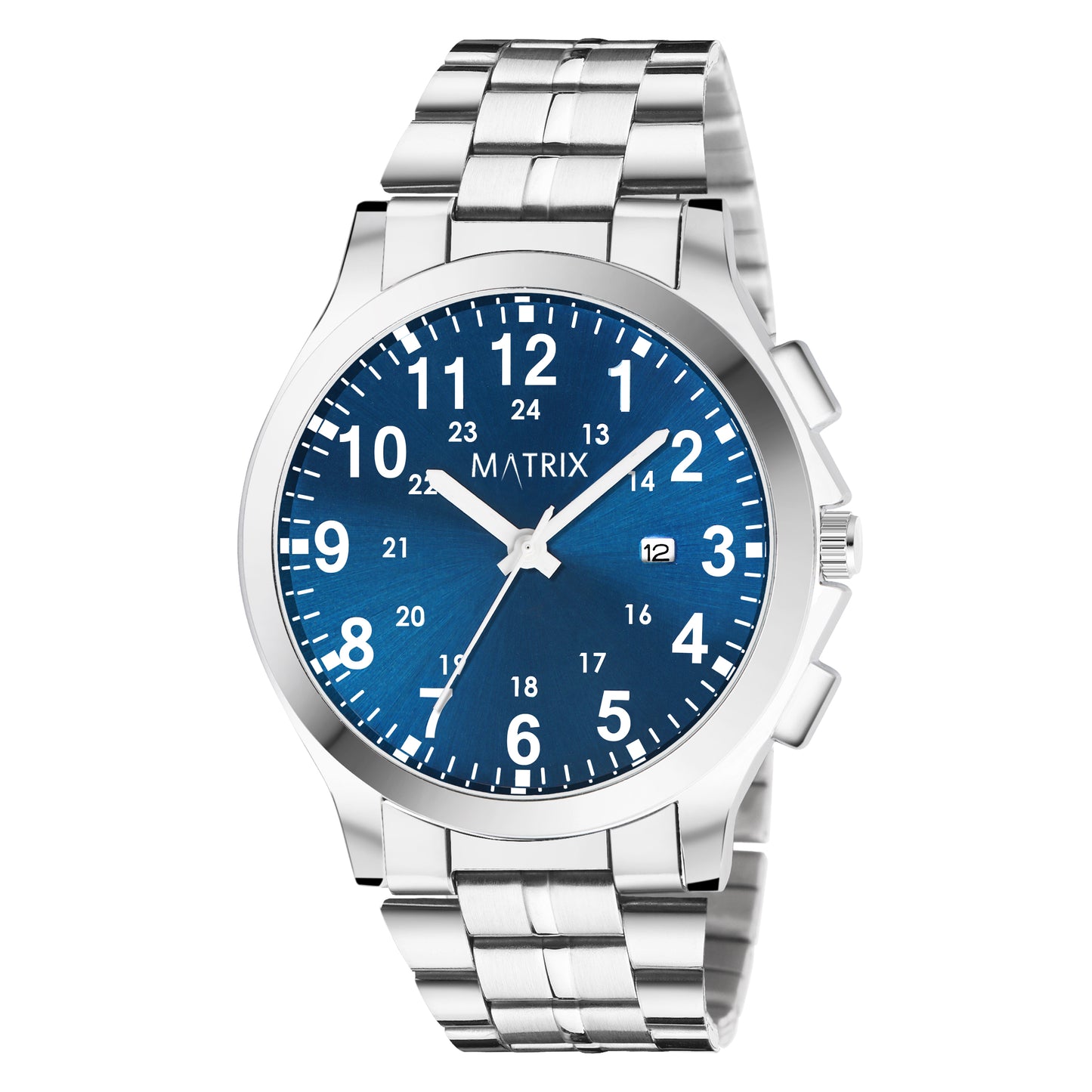 Matrix Classic Date Edition With Stainless Steel Strap Analog Watch for Men