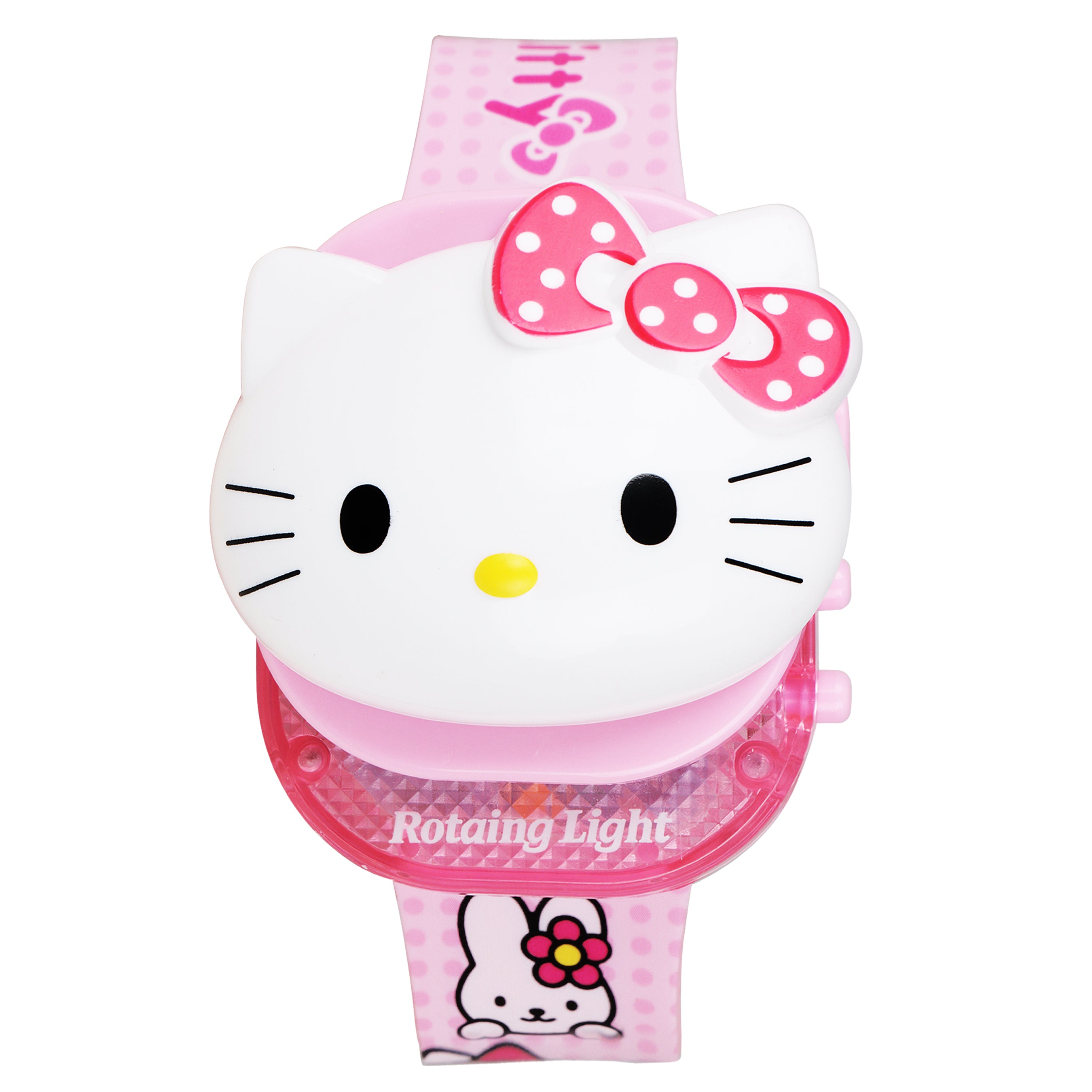 Matrix Premium Edition 3D Hello Kitty Face With Light Digital Watch fo ...