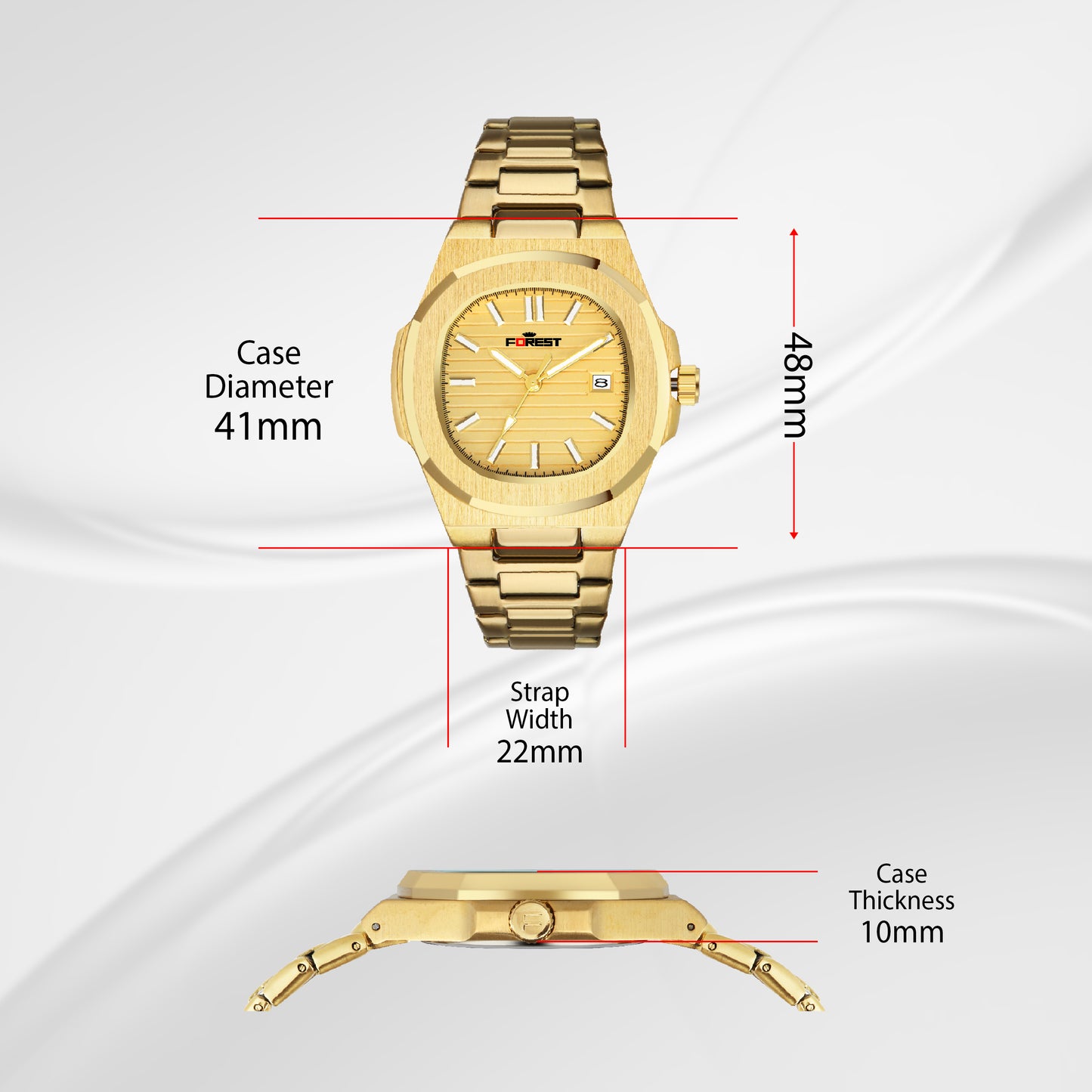 MATRIX Forest Vortex Analog Watch for Men & Boys