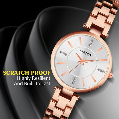 DAISY Stone Studded Bracelet Analog Watch for Women