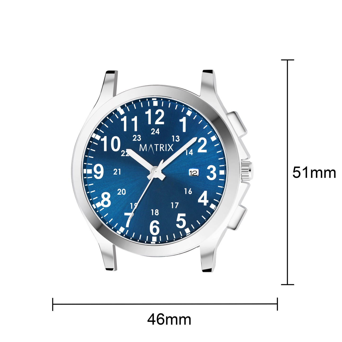 Matrix Classic Date Edition With Stainless Steel Strap Analog Watch for Men