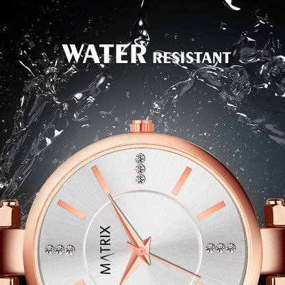 DAISY Stone Studded Bracelet Analog Watch for Women