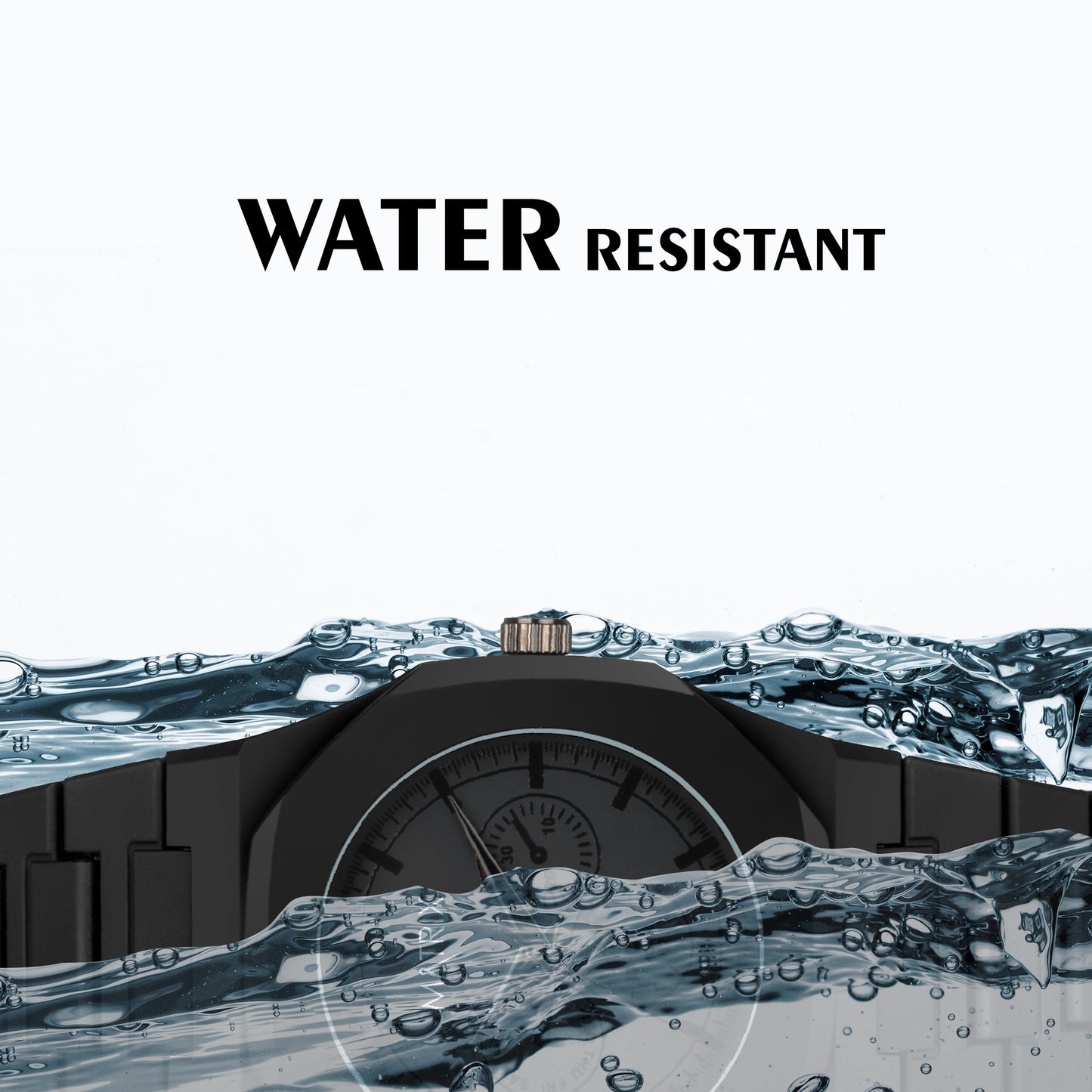 Matrix Arabian | Black Aura Dial & Polycarbonate Strap Analog Watch for Men & Boys (Cardinal Numbers)