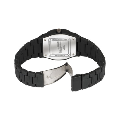Matrix Arabian | Black Aura Dial & Polycarbonate Strap Analog Watch for Men & Boys (Cardinal Numbers)