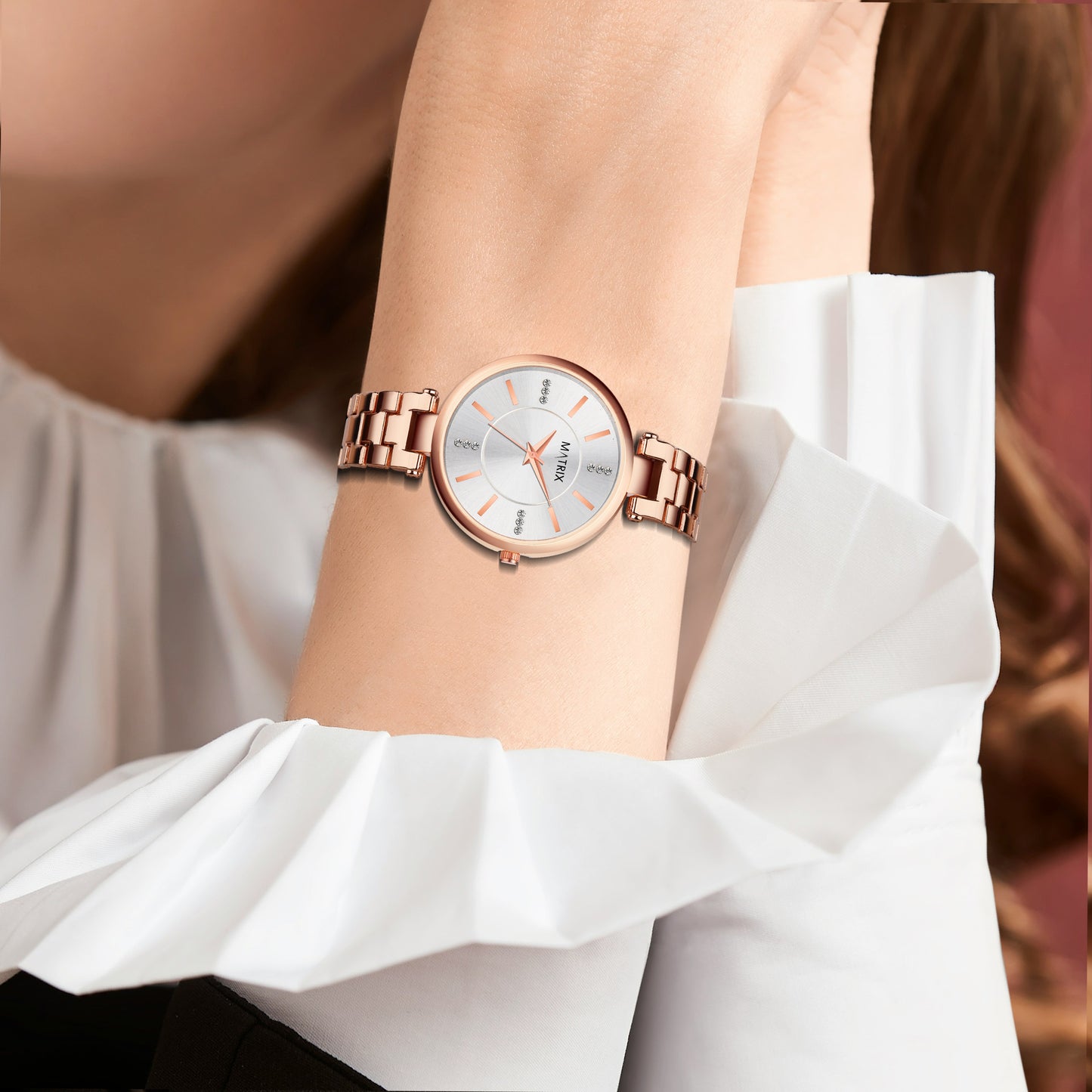 DAISY Stone Studded Bracelet Analog Watch for Women