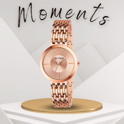 MOMENTS Bracelet Analog Watch for Women