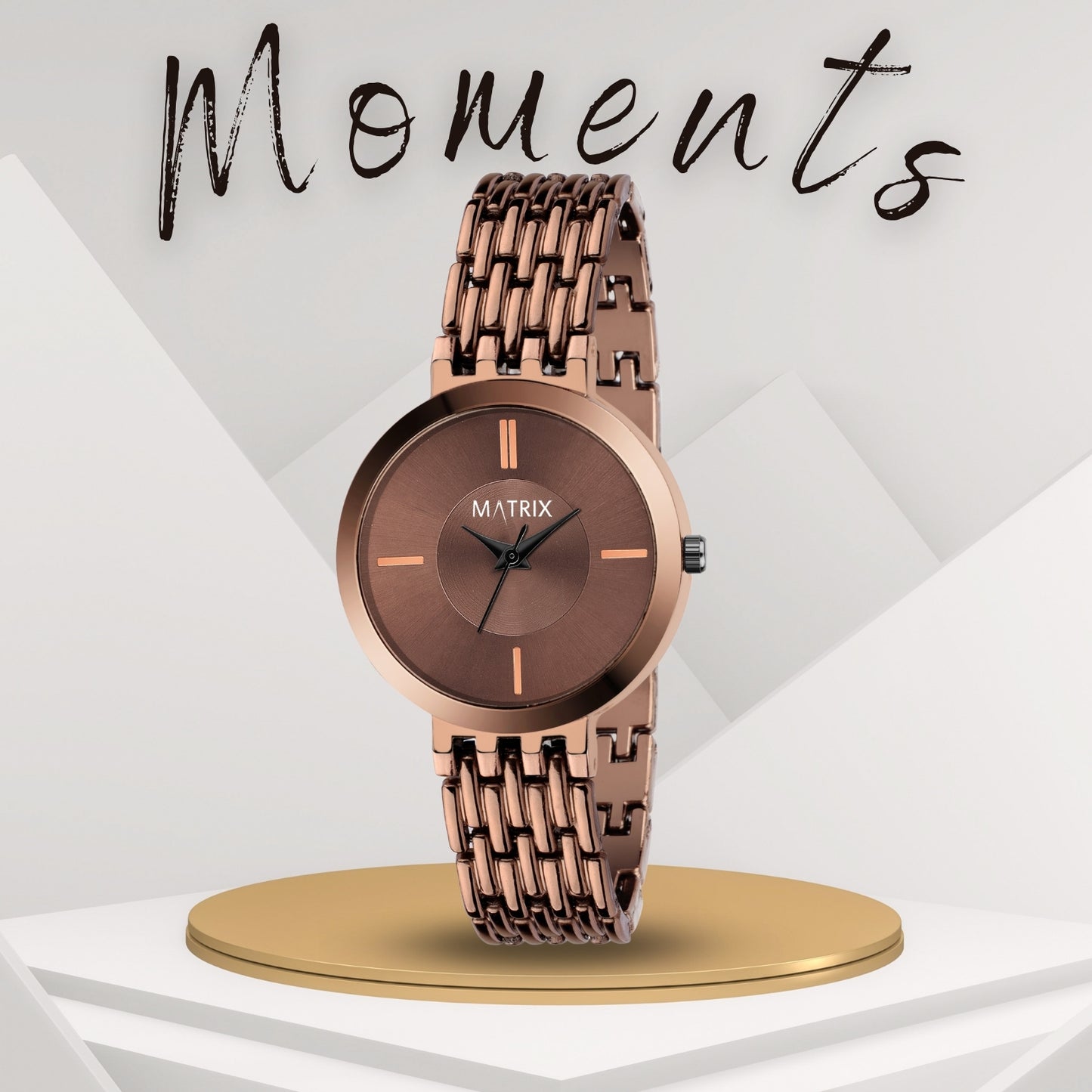 MOMENTS Bracelet Analog Watch for Women