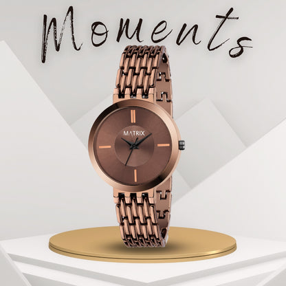 MOMENTS Bracelet Analog Watch for Women