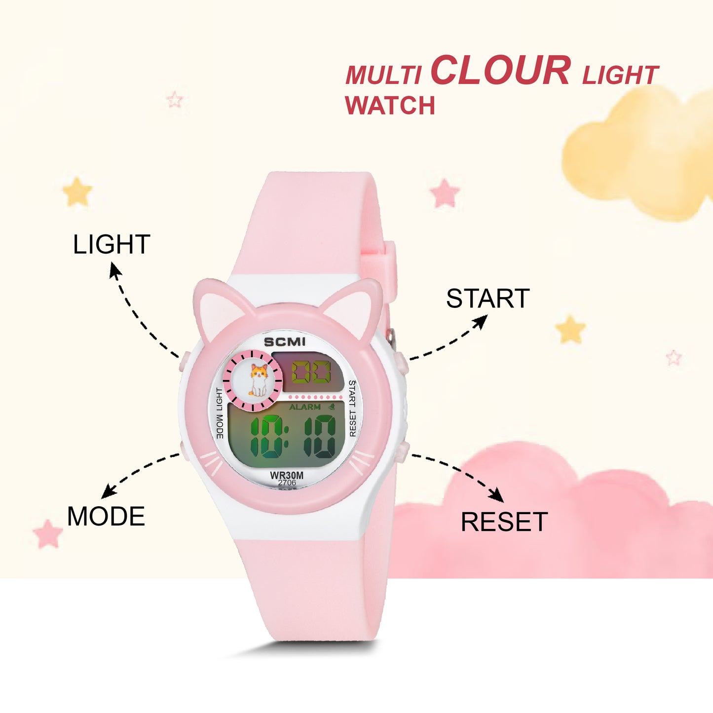 Matrix Junior Digital Watch for Kids-Boys & Girls