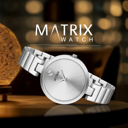 BLUSH Stone Stud Bracelet Style Analog Watch for Women