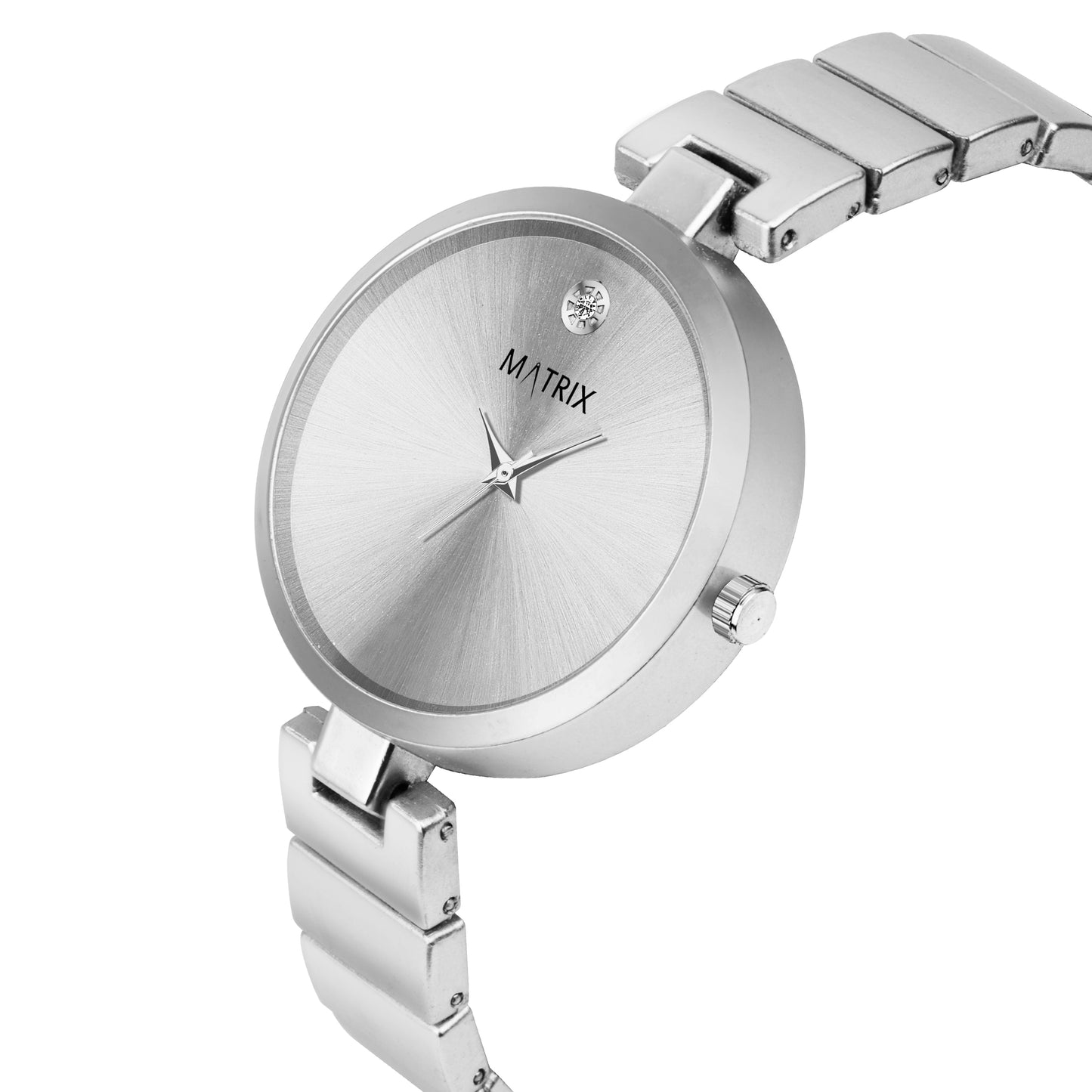 BLUSH Stone Stud Bracelet Style Analog Watch for Women