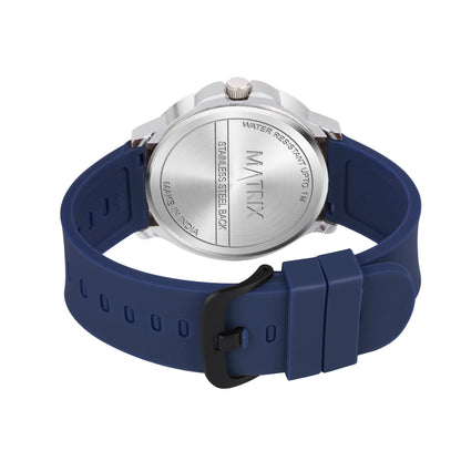 Matrix SUPERIOR 2.0 Day & Date Silicone Strap Analog Watch For Men & Boys