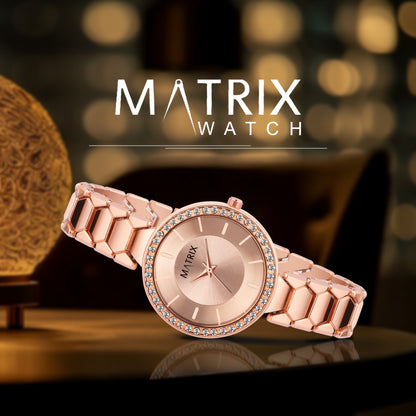 DAISY Stone Studded Bracelet Analog Watch for Women