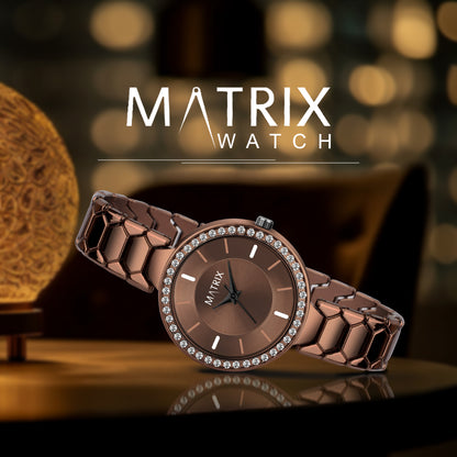 DAISY Stone Studded Bracelet Analog Watch for Women