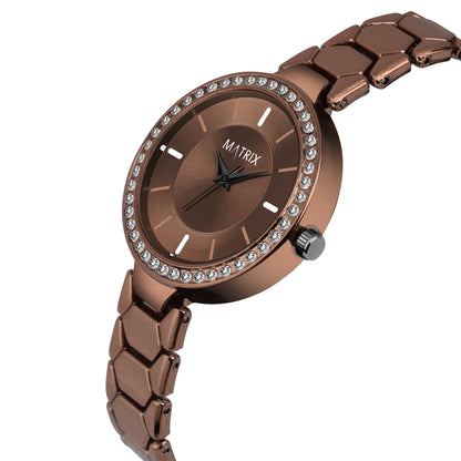 DAISY Stone Studded Bracelet Analog Watch for Women