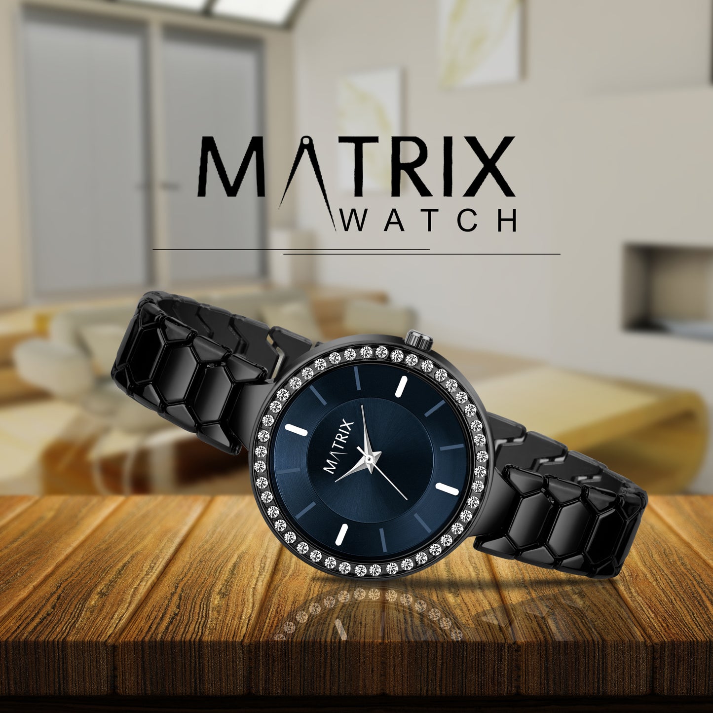 DAISY Stone Studded Bracelet Analog Watch for Women