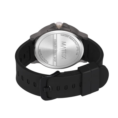 Matrix SUPERIOR 2.0 Day & Date Silicone Strap Analog Watch For Men & Boys