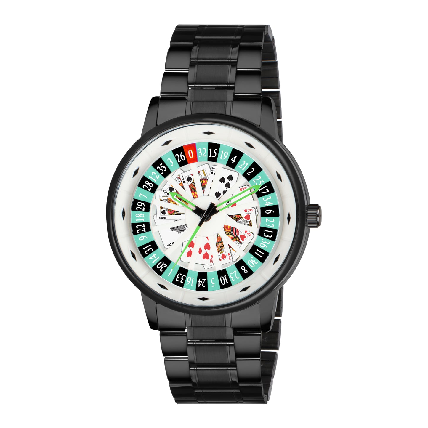 Matrix MotionX Rotating Roulette Dial With Stainless Steel Strap Analog Watch for Men