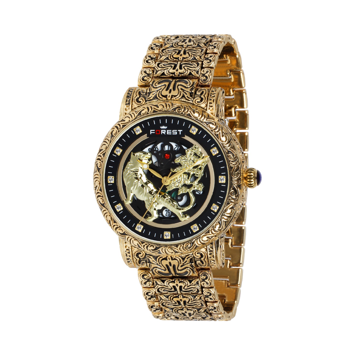 MATRIX Forest Dragon Analog Watch for Men & Boys