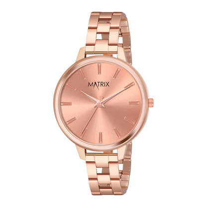 Matrix Bloom Collection Women's Analog Wrist Watch