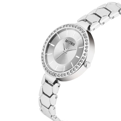 DAISY Stone Studded Bracelet Analog Watch for Women