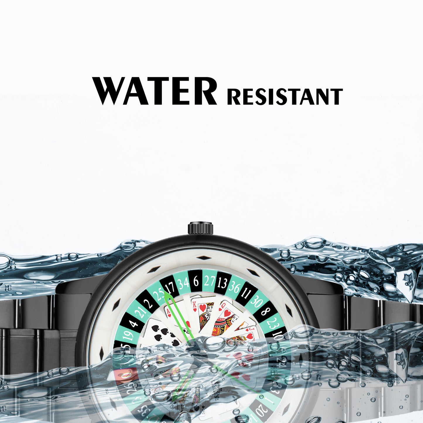 Matrix MotionX Rotating Roulette Dial With Stainless Steel Strap Analog Watch for Men