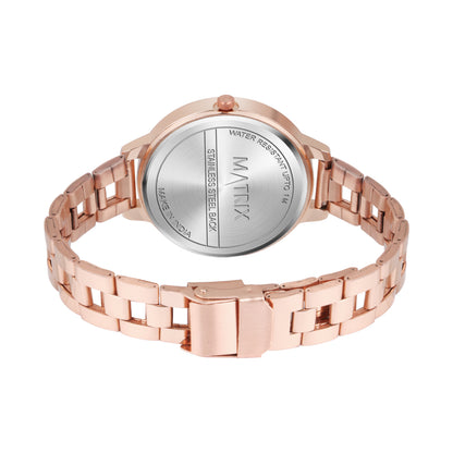 Matrix Bloom Collection Women's Analog Wrist Watch