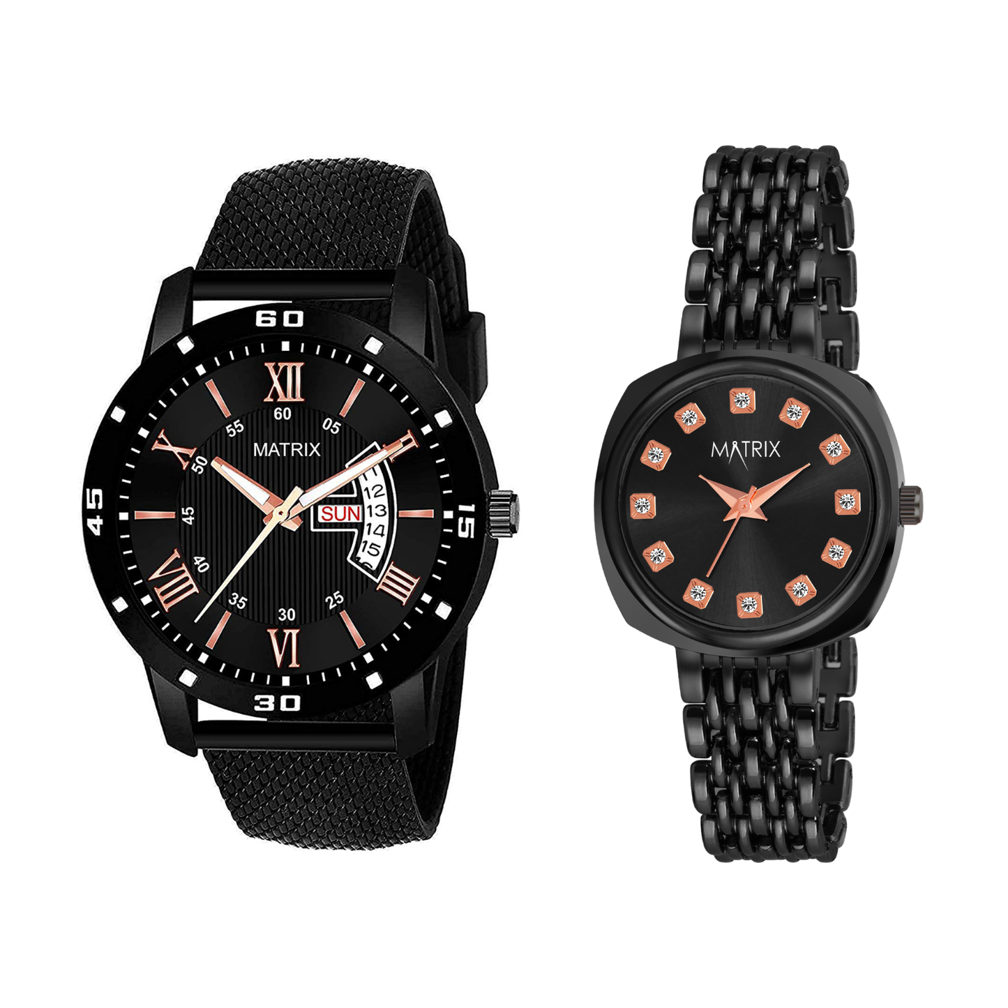 Matrix EVERBOND Analog Couple Watches For Men & Women
