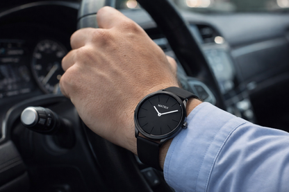 Matrix Minimalist Silicone Strap Analog Watch for Men & Boys