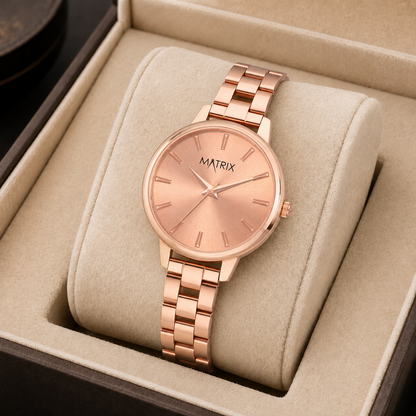 Matrix Bloom Collection Women's Analog Wrist Watch