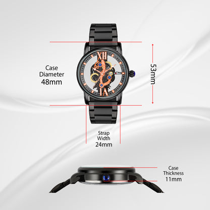 MATRIX Forest Skeleton Analog Watch for Men & Boys