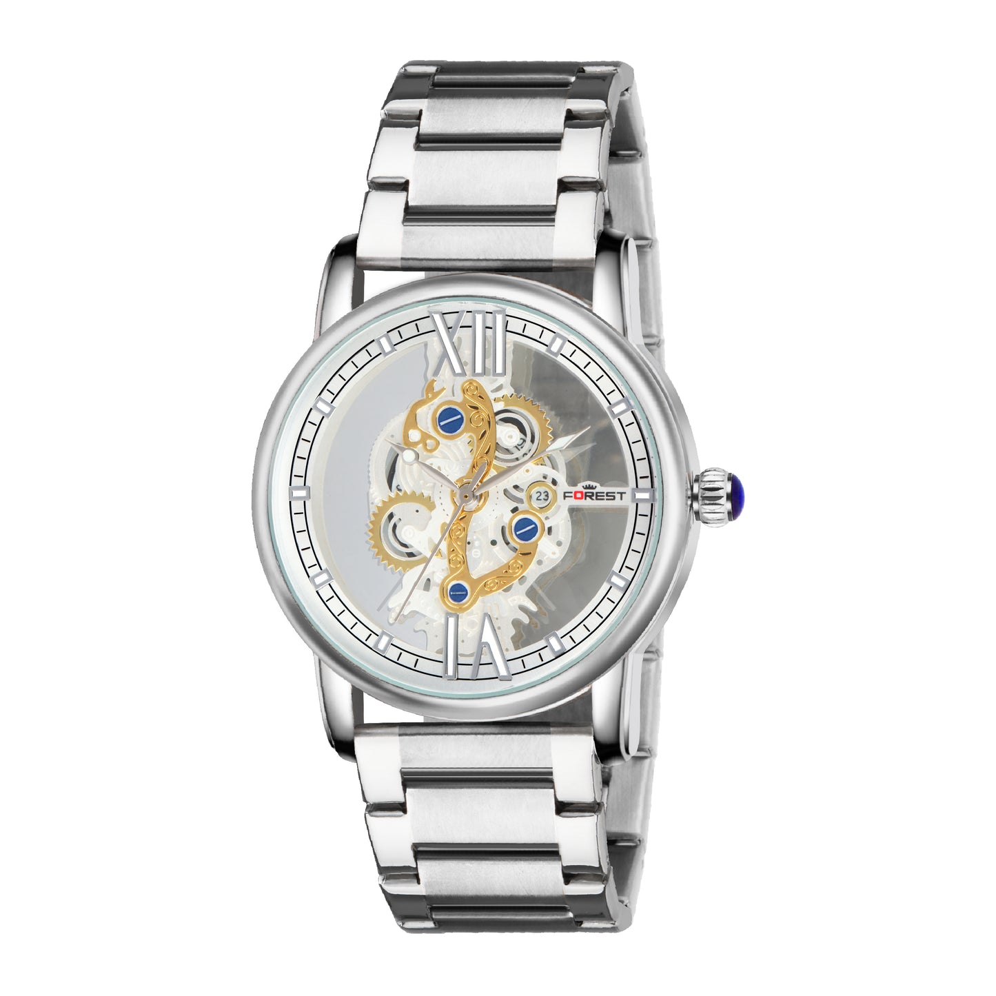 MATRIX Forest Skeleton Analog Watch for Men & Boys