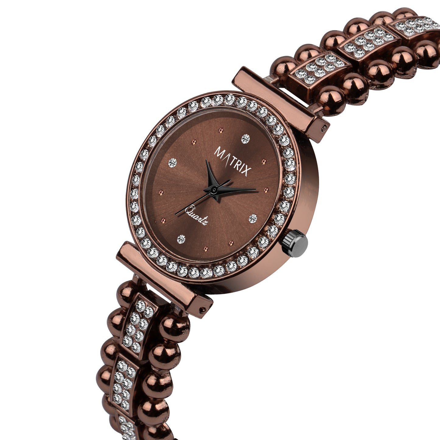 DAISY Stone Studded Bracelet Analog Watch for Women