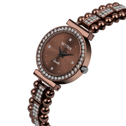 DAISY Stone Studded Bracelet Analog Watch for Women
