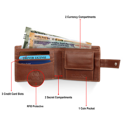 MATRIX X BEARBOND GENUINE LEATHER WALLET