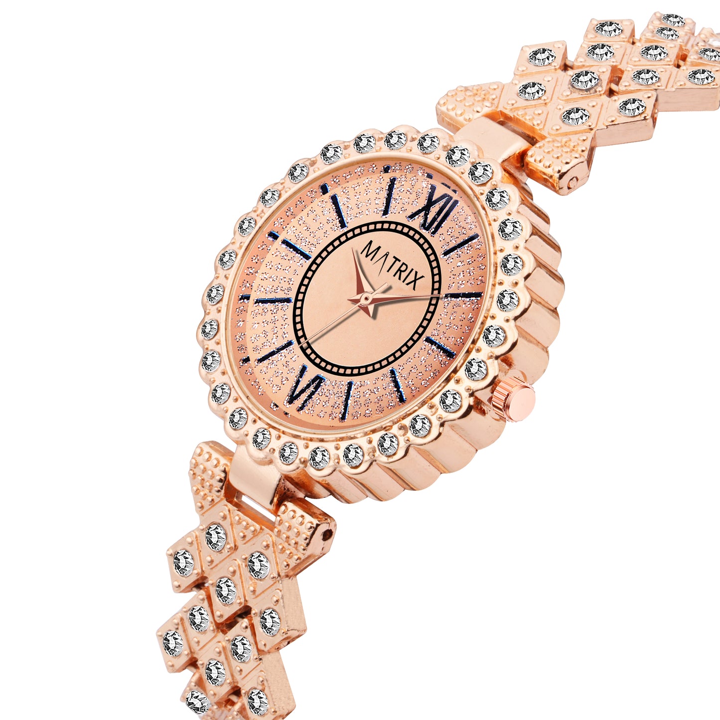 DAISY Stone Studded Bracelet Analog Watch for Women