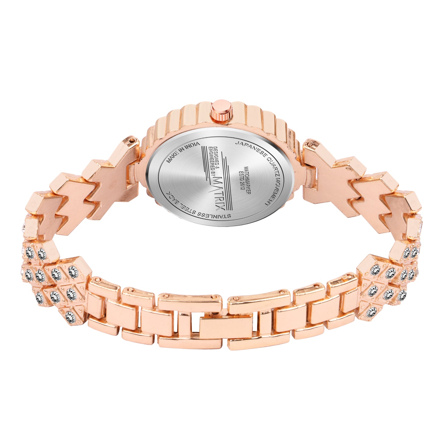 DAISY Stone Studded Bracelet Analog Watch for Women