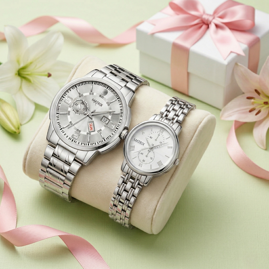 Matrix EVERBOND Analog Couple Watches For Men & Women