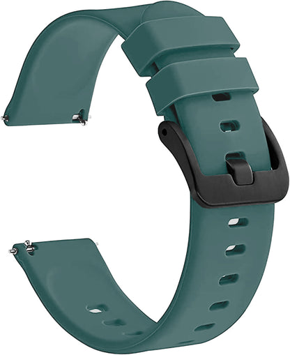 Matrix Accessorize 22MM Silicone Loop Strap (Colour :Light Teal Plain)