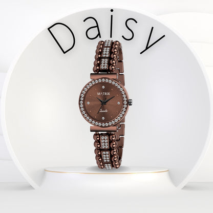 DAISY Stone Studded Bracelet Analog Watch for Women