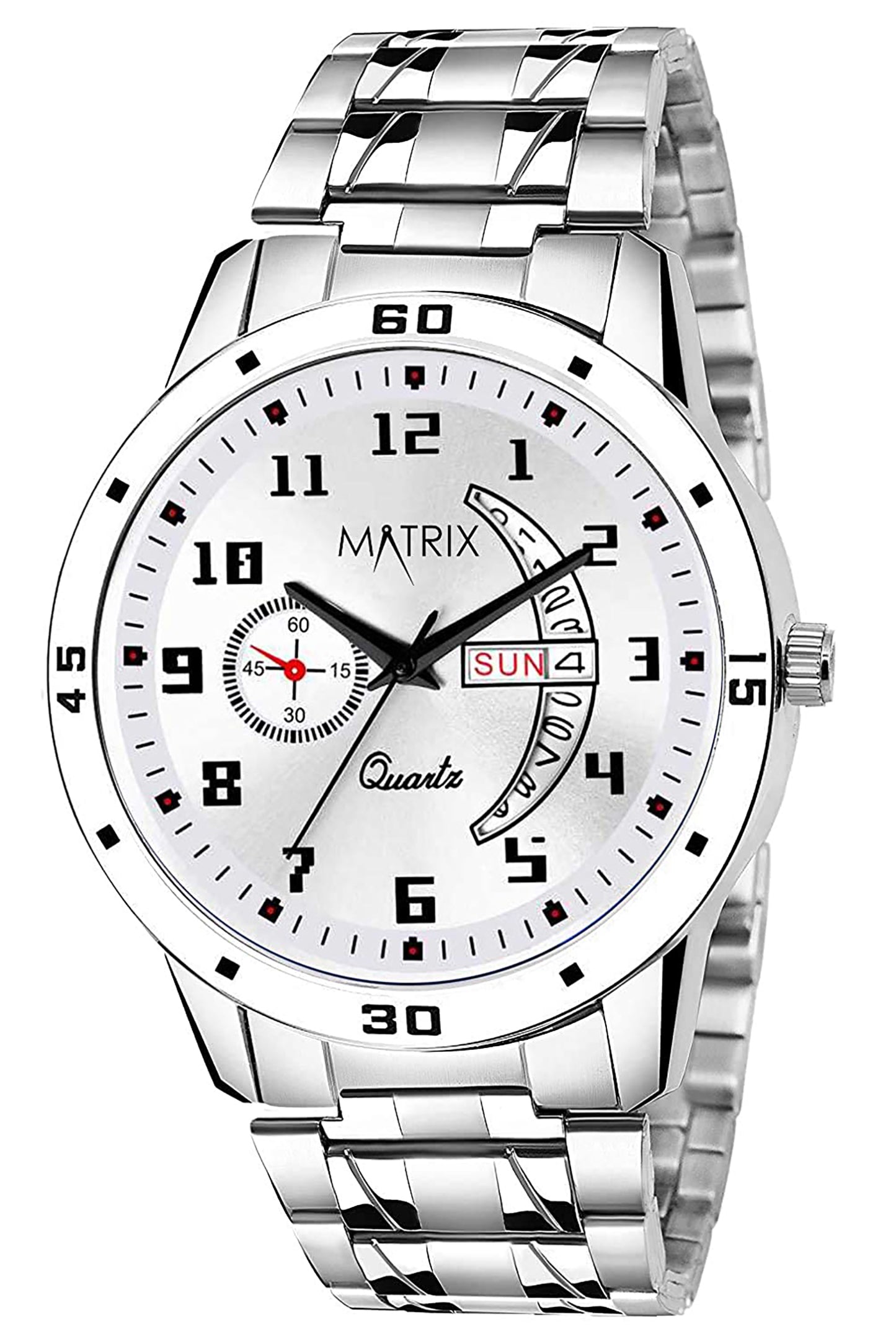 Matrix Classic Stainless Steel Analog Watch For Men