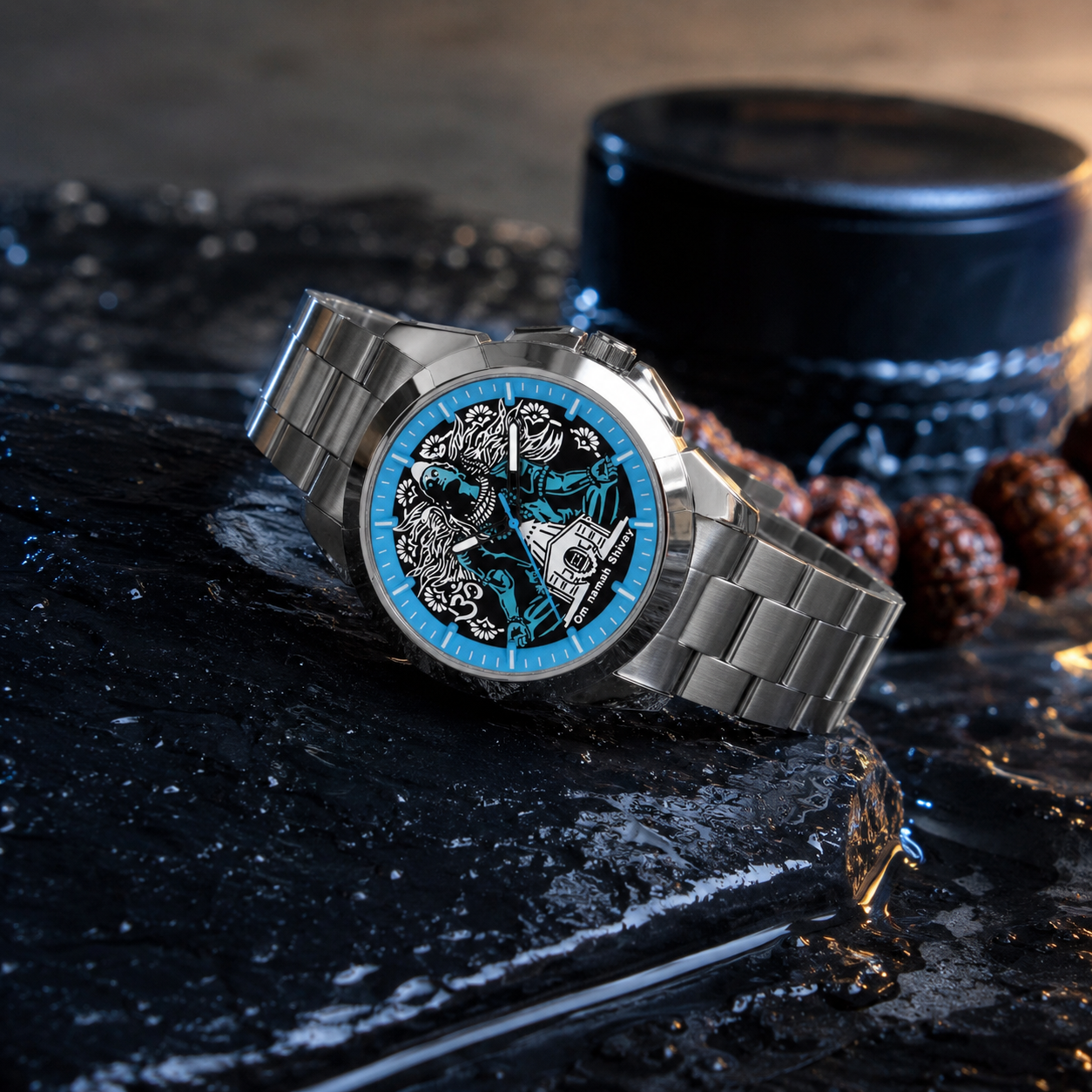 Matrix DIVINE LORD SHIVA Stainless Steel Analog Watch For Men